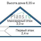 Вертикальная схема коттеджа 12-36