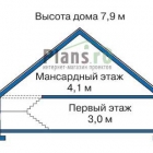 Вертикальная схема коттеджа 51-56
