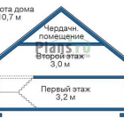 Представление вертикальное коттеджа  52-64