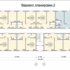 Проект многоквартирного дома  "Арзамас" 5008 - план