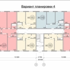 Проект многоквартирного дома  "Арзамас" 5008 - план
