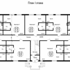 Проект многоквартирного дома  "Арзамас" 5008 - план